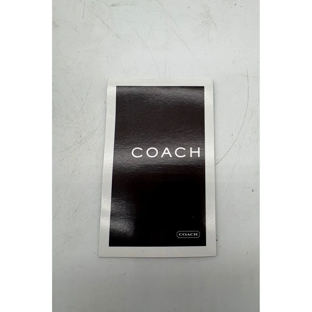 Coach Vintage Black Leather Digi Cam Pouch Phone Case Wristlet Y2K Multi-Use